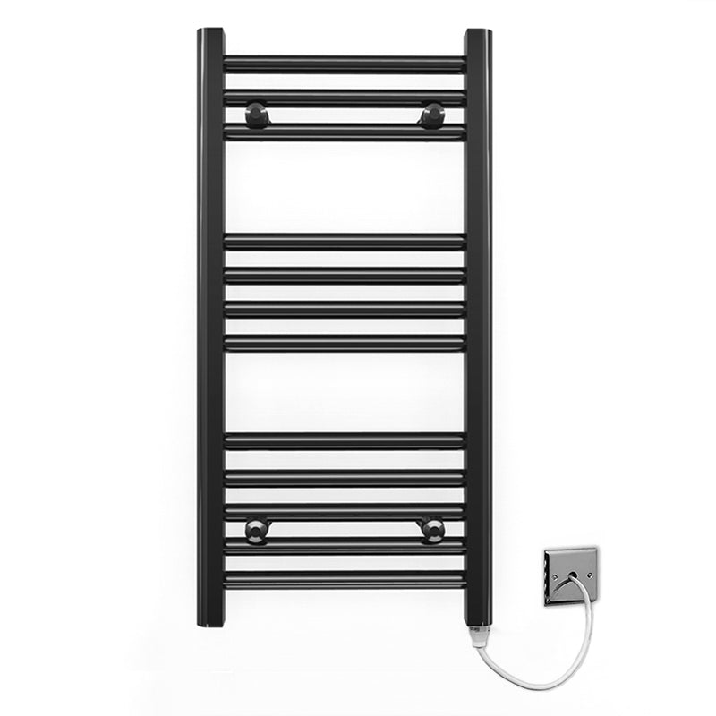 Black towel rail 300mm sale