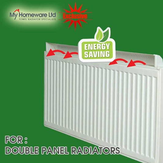 MyHomeware Radiator Booster / Heat Diverter – For Double Radiators 