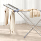 Electric Winged Airer Foldable Laundry Clothes Dryer Indoor Heated Rack 