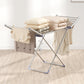 Electric Winged Airer Foldable Laundry Clothes Dryer Indoor Heated Rack 