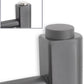 2 Anthracite Grey Cover Cap for Radiators blanking plug and Air vent valves 