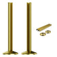 Gold Pipe Covers and Collars For 15mm Towel Rail Radiator Pipes – Easy Snappit 