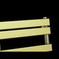 Dual Fuel -500 x 1200mm Straight Gold Panel Heated Towel Rail - (incl. Valves + Electric Heating Kit) 