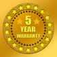 5 year guarantee 