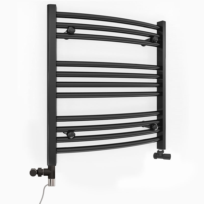 Dual fuel towel rail black sale