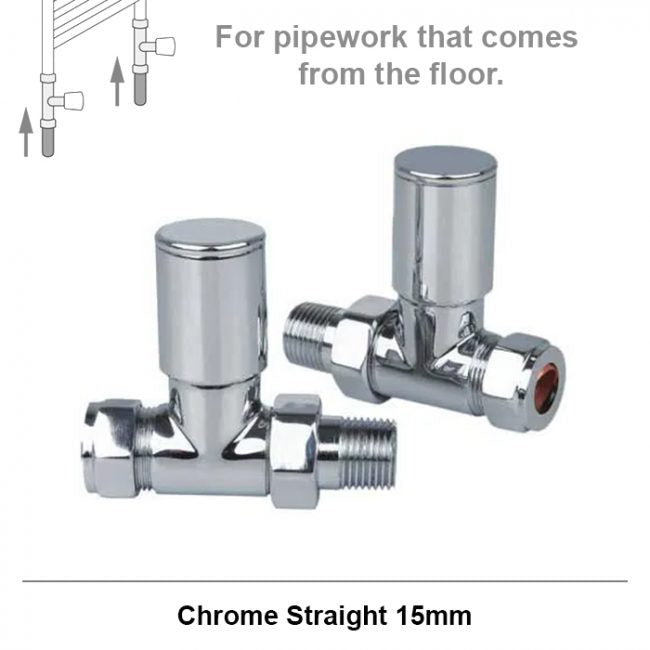 Chrome Straight 15mm